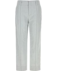 Chloé - Light Linen Blend Pant - Lyst
