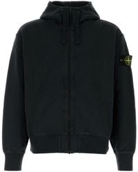 Stone Island - Cotton Sweatshirt - Lyst