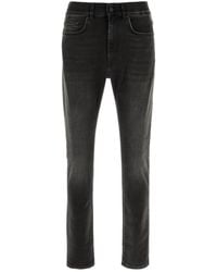 PT Torino - Black Stretch Denim Jeans - Lyst