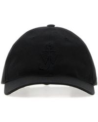 JW Anderson - Jw Anderson Gabardine Baseball Cap - Lyst