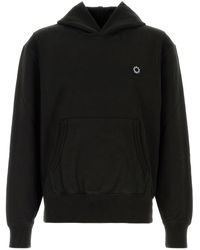 KENZO - Felpa in cotone nero - Lyst