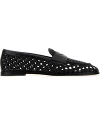 Stuart Weitzman - Spencer Woven Loafer - Lyst
