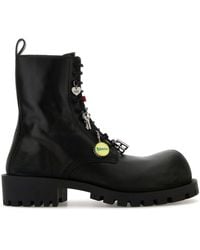 Balenciaga - Stivali Hummer in pelle nera - Lyst