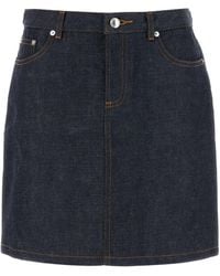 A.P.C. - Jupe Sta - Lyst