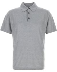 Brioni - Polo S/S Mix Stitches Fin. 18 - Lyst