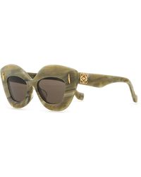Loewe - Occhiali da sole in acetato stampato - Lyst