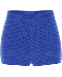 MY BEACHY SIDE - Blue Crochet Chouchou Shorts - Lyst