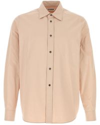 Jil Sander - Light Pink Cotton Shirt - Lyst