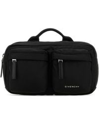 Givenchy - Black Fabric Essential U Belt Bag - Lyst