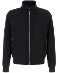 Moorer - Midnight Blue Nylon Blend Albert Jacket - Lyst