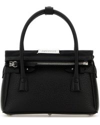 Maison Margiela - Black Leather Handbag - Lyst