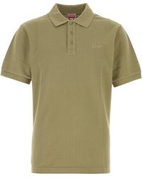 KENZO - Solid Shirt Collar Polo - Lyst