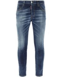 DSquared² - Stretch Denim Skater Jeans - Lyst