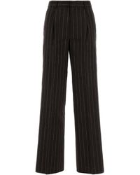 PT Torino - Embroidered Linen Blend Lola Pant - Lyst