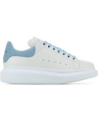 McQueen - Tread Slick Canvas Sneakers With Rubber Sole - Lyst