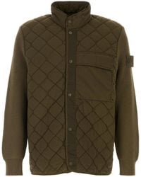 Stone Island - Army Nylon Jacket - Lyst