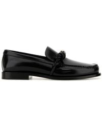 Jil Sander - Leather Tangle Loafers - Lyst