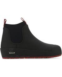 Bally Lybern Leather Combat Boots in 