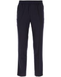 Harmony - Midnight Blue Wool Paolo Pant - Lyst