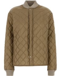 Maison Margiela - Beige Nylon Bomber Jacket - Lyst