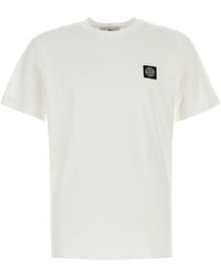 Stone Island - Cotton T-Shirt - Lyst