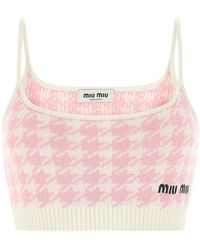Miu Miu Tops for Women | Online Sale up to 82% off | Lyst