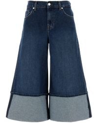 7 For All Mankind - Jeans dalla gamba ampia Radar in denim stretch - Lyst
