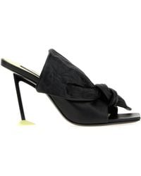 Givenchy - Boudoir Bow Sandals 95Mm - Lyst