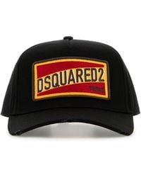 DSquared² - Dsquared Cotton Baseball Cap - Lyst