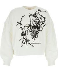 McQueen - Cotton Sweatshirt - Lyst