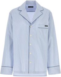 Dolce & Gabbana - Embroidered Poplin Shirt - Lyst