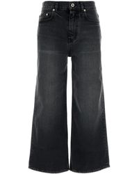 KENZO - Stretch Denim Jeans - Lyst