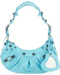 Balenciaga - Light Nappa Leather Le Cagole Xs Shoulder Bag - Lyst