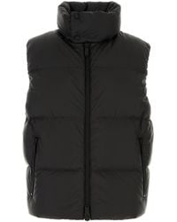 DSquared² - Black Nylon Sleeveless Down Jacket - Lyst