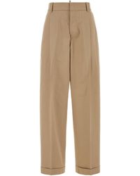 DSquared² - Beige Gabardine Pant - Lyst