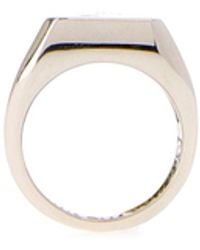 Vivienne Westwood - Silver Metal Carlo Ring - Lyst