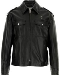 McQueen - Leather Jacket - Lyst