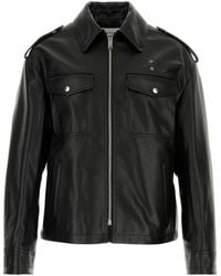 McQueen - Leather Jacket - Lyst
