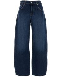 7 For All Mankind - Jeans dalla gamba ampia Bonnie in denim stretch - Lyst