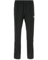 Needles - Black Polyester joggers - Lyst