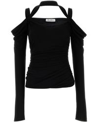 The Attico - Crepe Top - Lyst