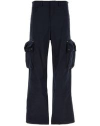 BOTTER - Midnight Blue Stretch Cotton Cargo Pant - Lyst