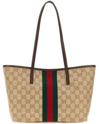 Gucci - Borsa shopping Tribeca piccola in tela stampata - Lyst