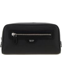 Tom Ford - Black Leather Beauty Case - Lyst