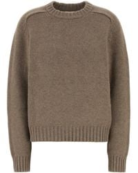 KHAITE - Mud Cashmere Mae Sweater - Lyst
