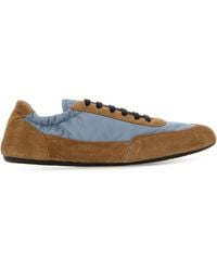 Prada - Sneakers Collapse bicolor in Re-Nylon e pelle scamosciata - Lyst