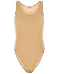 Magda Butrym - Stretch Cupro Bodysuit - Lyst
