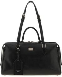 Dolce & Gabbana - Leather Vittoria Handbag - Lyst