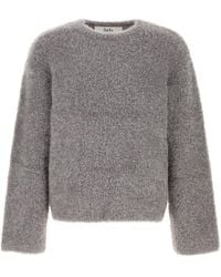 Séfr - Grey Stretch Mohair Blend Jermaine Sweater - Lyst