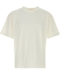 The Row - Solid Crew Neck T-Shirt - Lyst